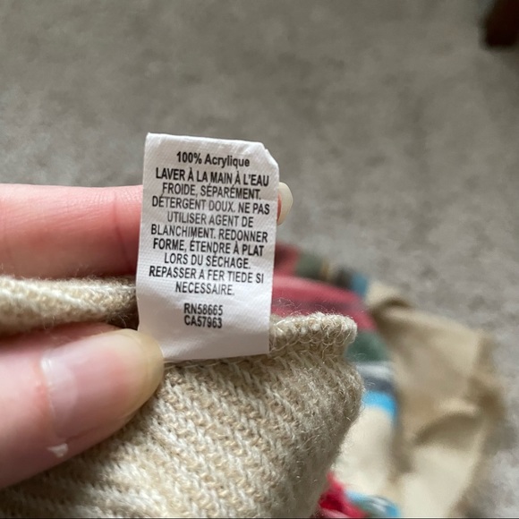 BP (Nordstrom) holiday plaid circle scarf - Picture 5 of 9